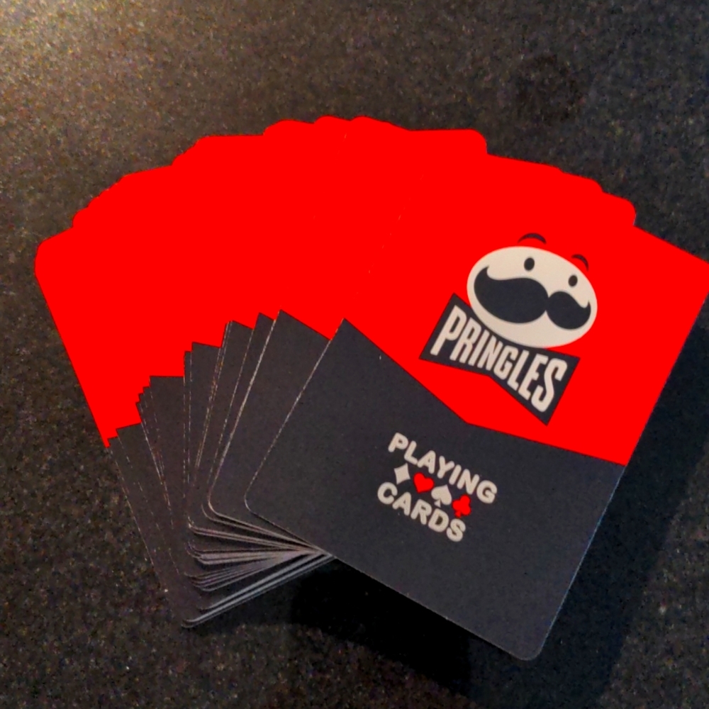 MR PRINGLES playing cards